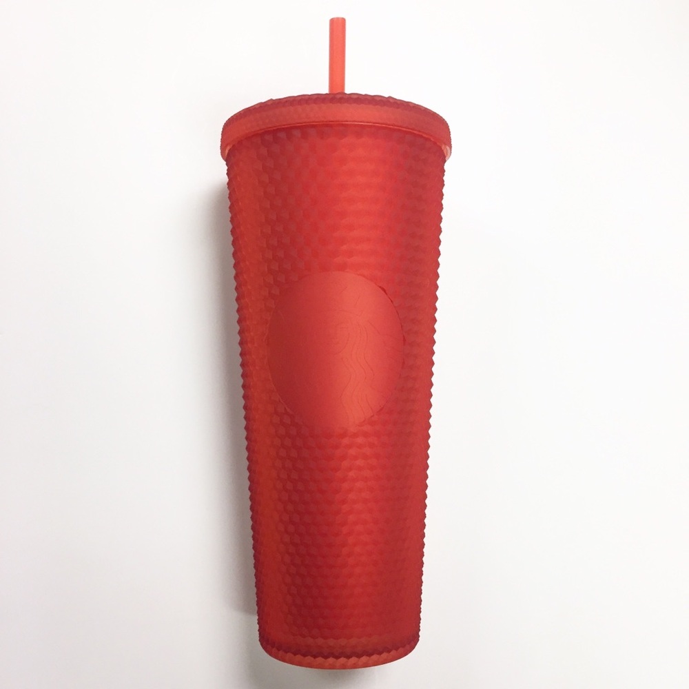 Starbucks Red Studded Tumbler 2021 NWT - Picture 1 of 5